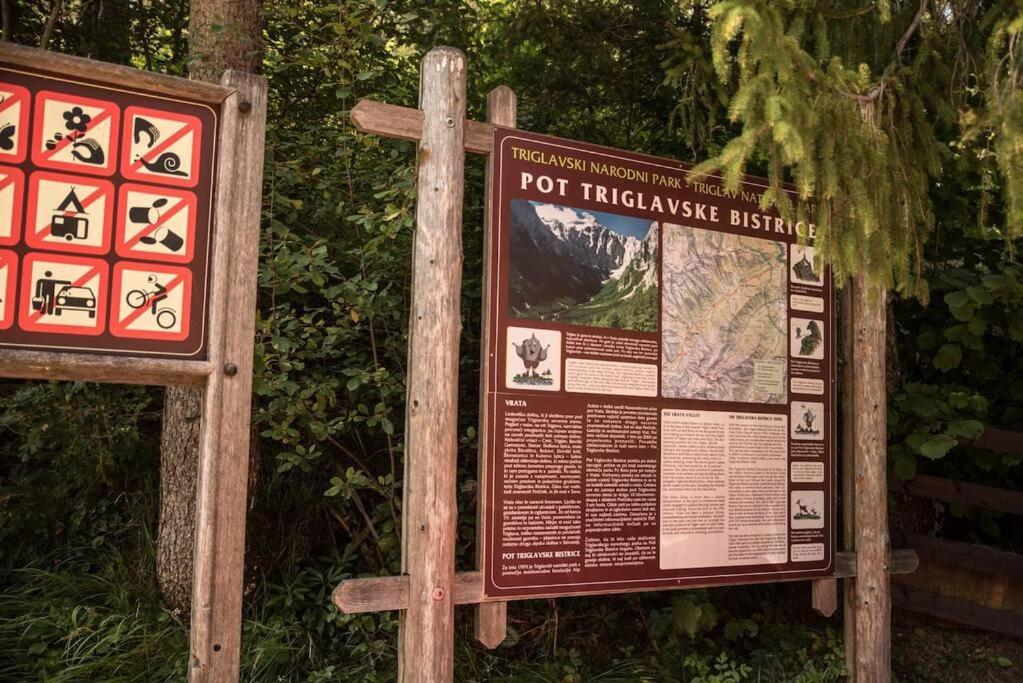 Idyllic Triglav Forest Retreat - Alps, Trails, Lakes, Falls Mojstrana Extérieur photo